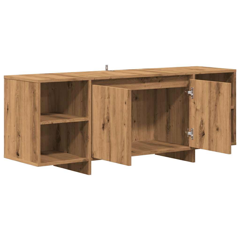 Tv-Schrank Artisan-Eiche 130X35X50 Cm Holzwerkstoff