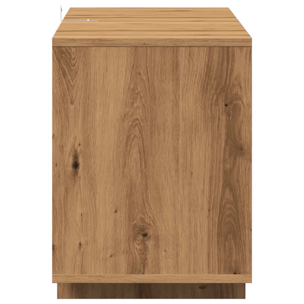 Tv-Schrank Artisan-Eiche 130X35X50 Cm Holzwerkstoff