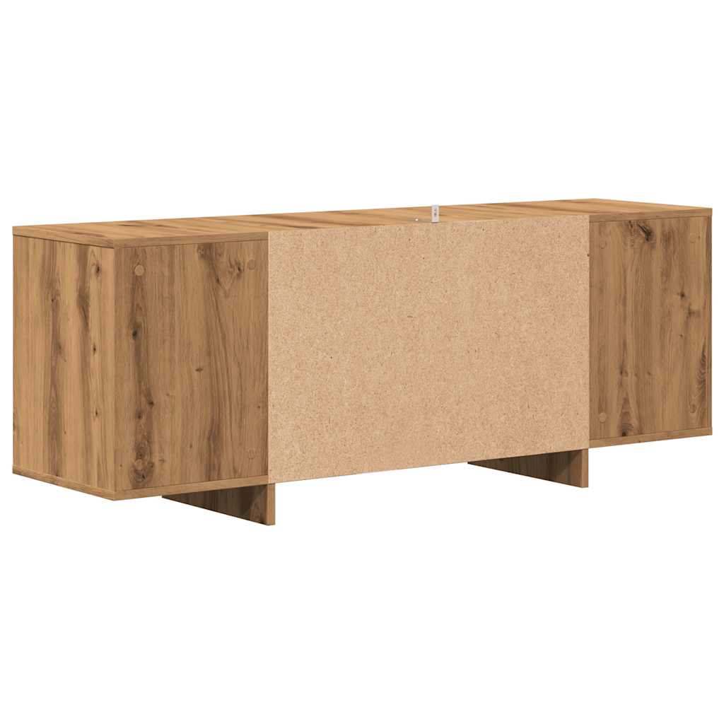 Tv-Schrank Artisan-Eiche 130X35X50 Cm Holzwerkstoff