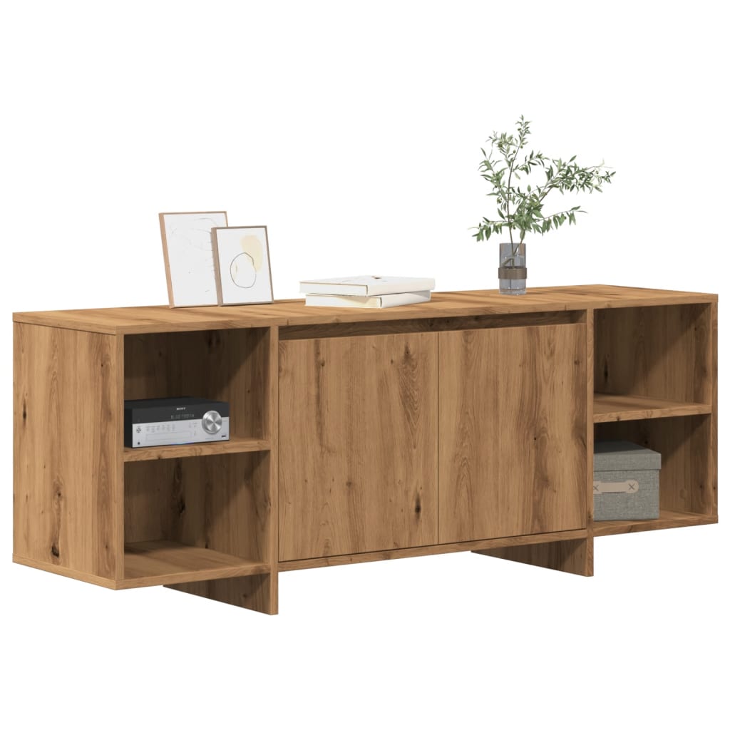 Tv-Schrank Artisan-Eiche 130X35X50 Cm Holzwerkstoff