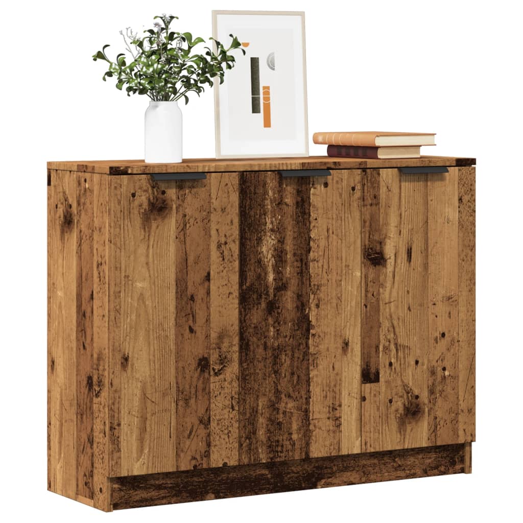 Sideboard Artisan-Eiche 90,5X30X70 Cm Holzwerkstoff