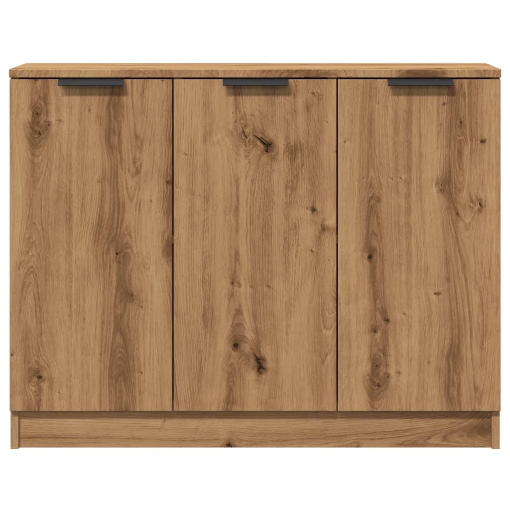 Sideboard Artisan-Eiche 90,5X30X70 Cm Holzwerkstoff
