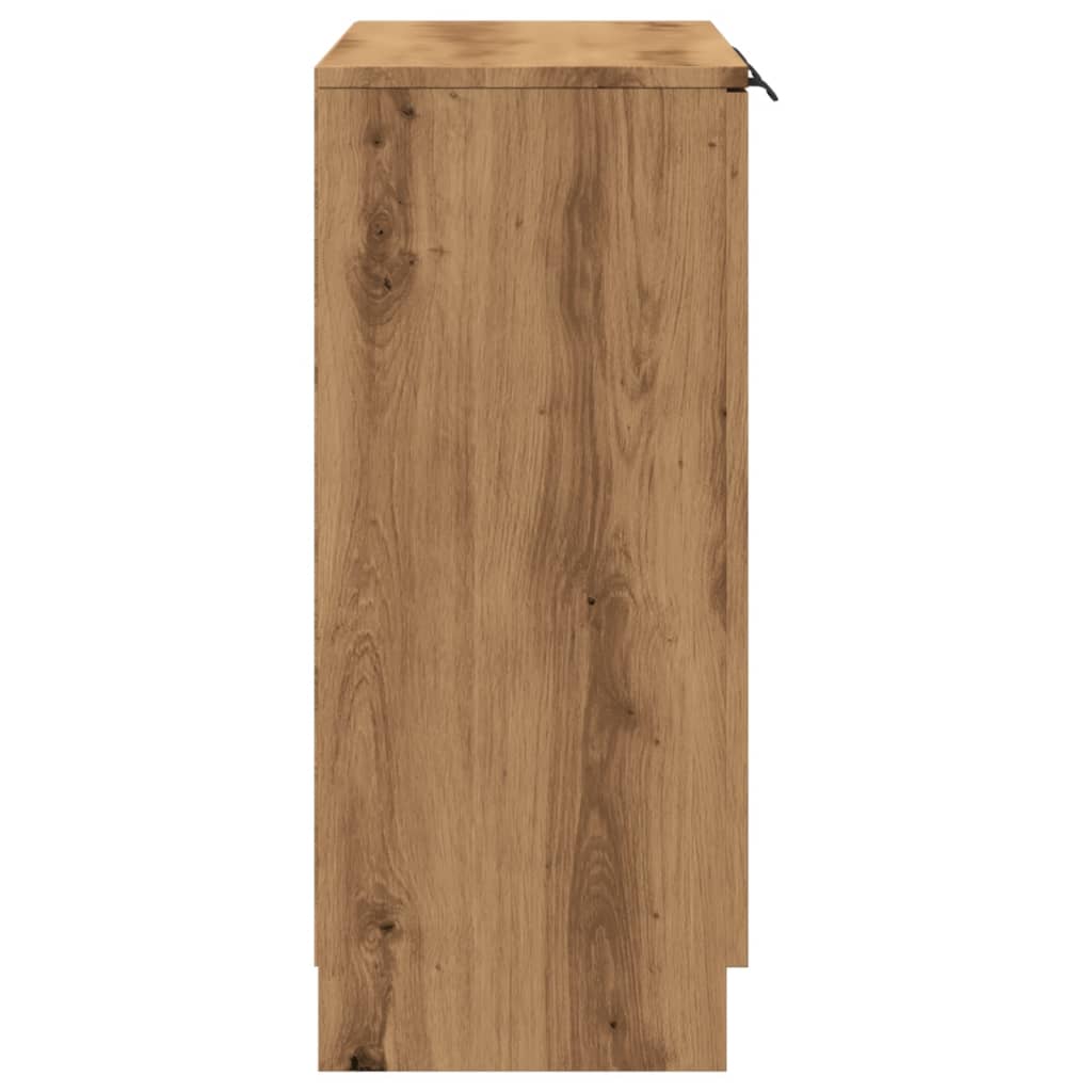 Sideboard Artisan-Eiche 90,5X30X70 Cm Holzwerkstoff