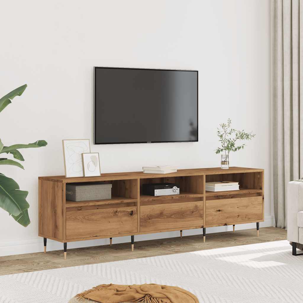 Tv-Schrank Artisan-Eiche 150X30X44,5 Cm Holzwerkstoff