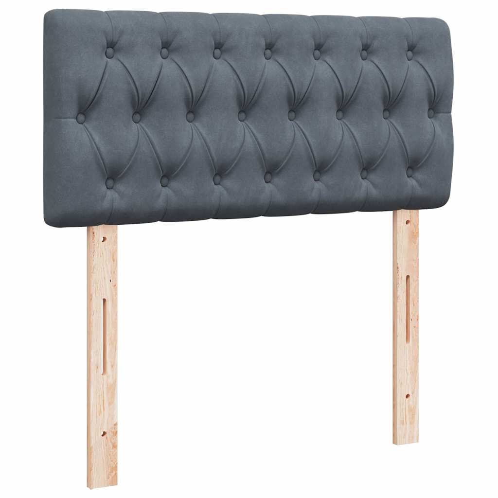 Ottoman-Bett Mit Matratzen & Leds Samt