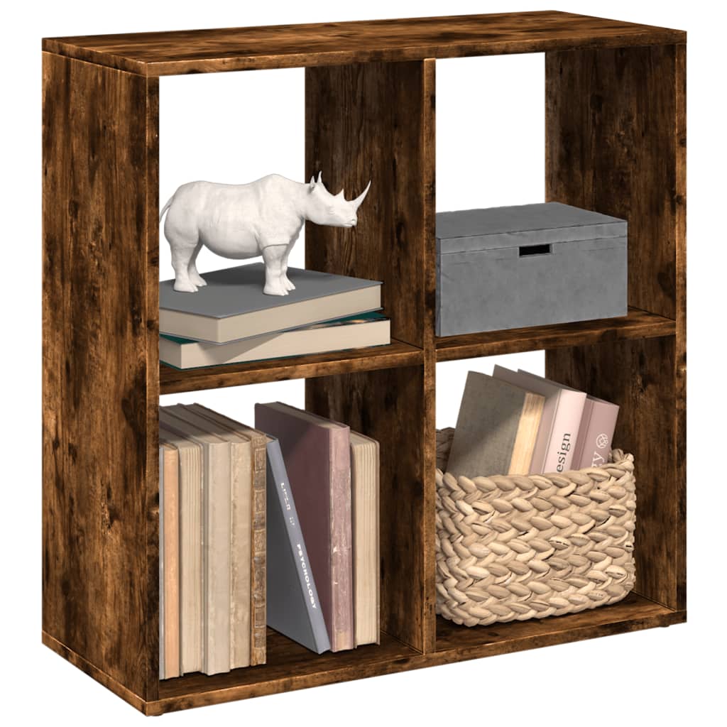 Bücherregal Artisan-Eiche 137,5X29X137,5 Cm Holzwerkstoff