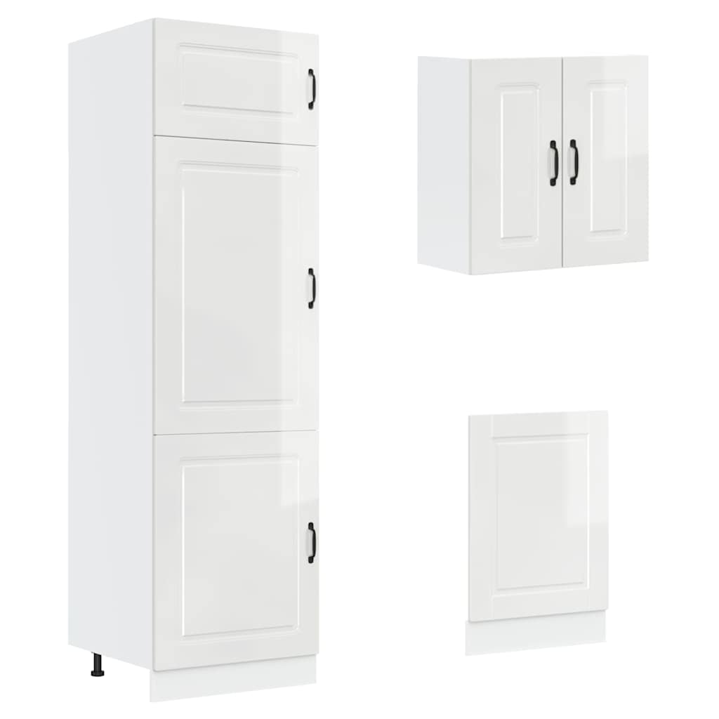 8-Tlg. Küchenschrank-Set Porto Holzwerkstoff