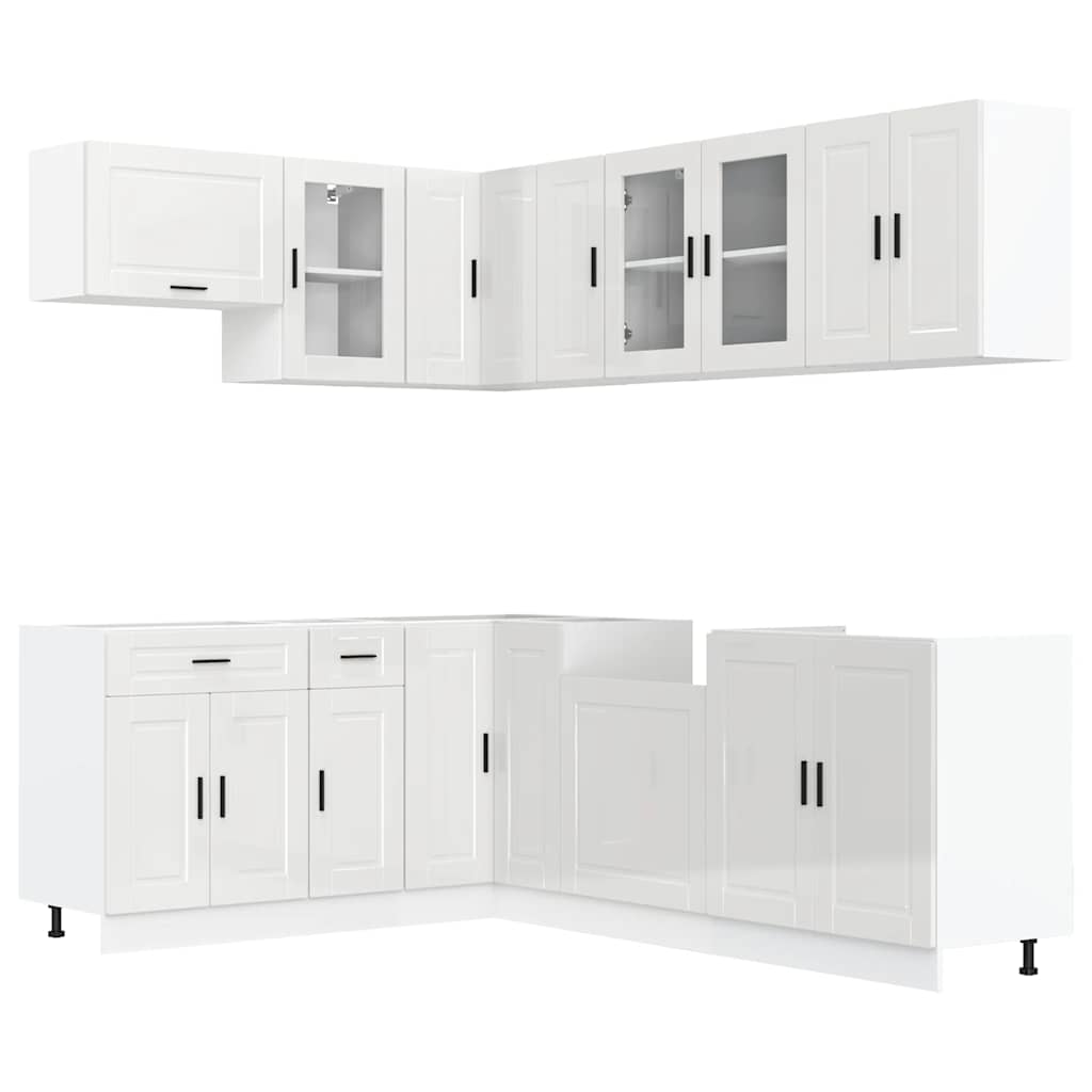 11-Tlg. Küchenschrank-Set Porto Holzwerkstoff