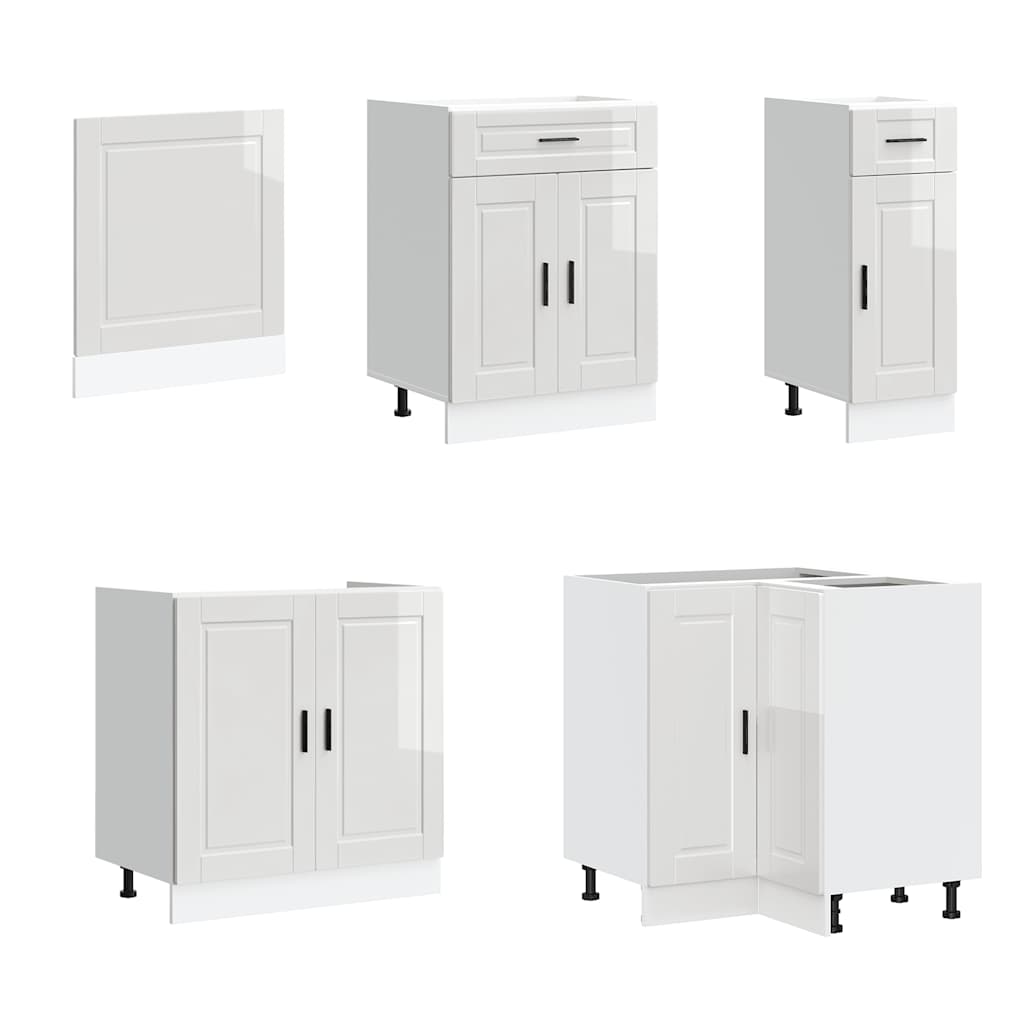 11-Tlg. Küchenschrank-Set Porto Holzwerkstoff