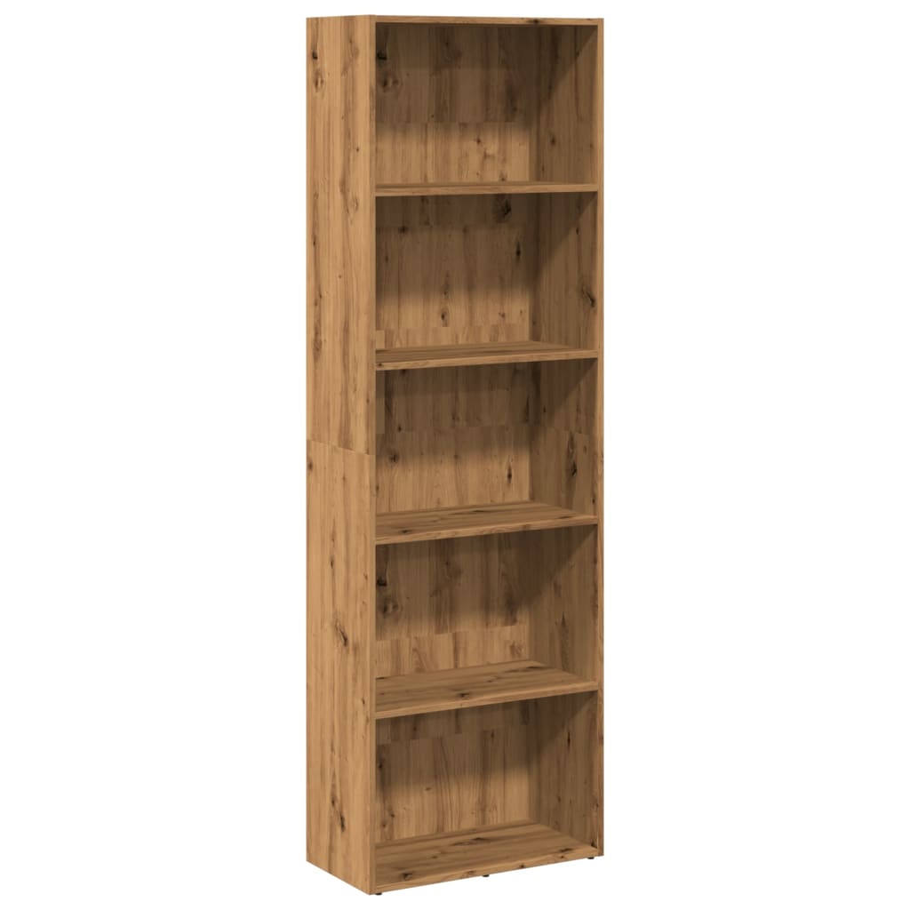Bücherregal Artisan-Eiche 60X30X Holzwerkstoff Artisian Oak