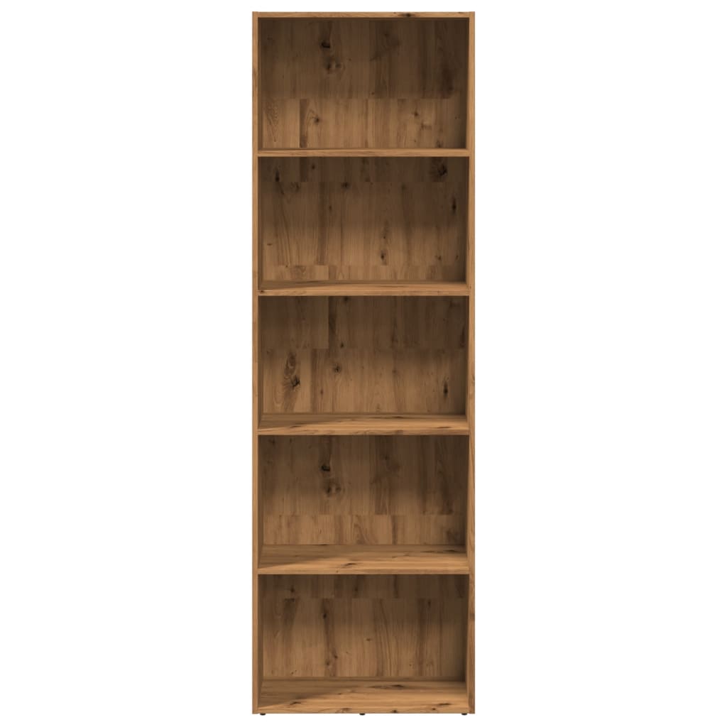 Bücherregal Artisan-Eiche 60X30X Holzwerkstoff Artisian Oak
