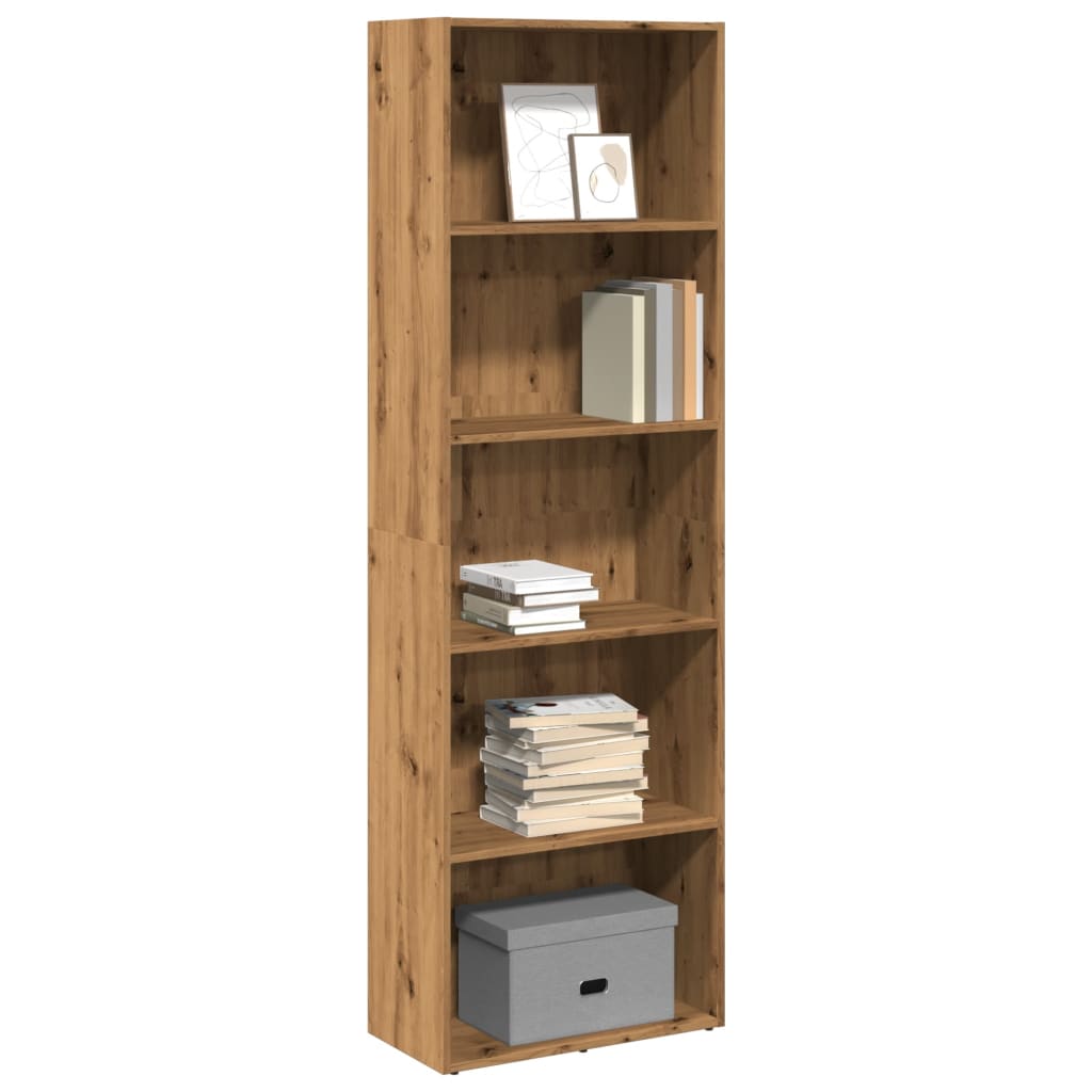 Bücherregal Artisan-Eiche 60X30X Holzwerkstoff Artisian Oak
