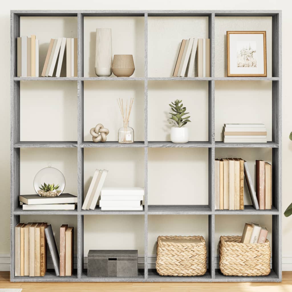 Bücherregal Artisan-Eiche 137,5X29X137,5 Cm Holzwerkstoff