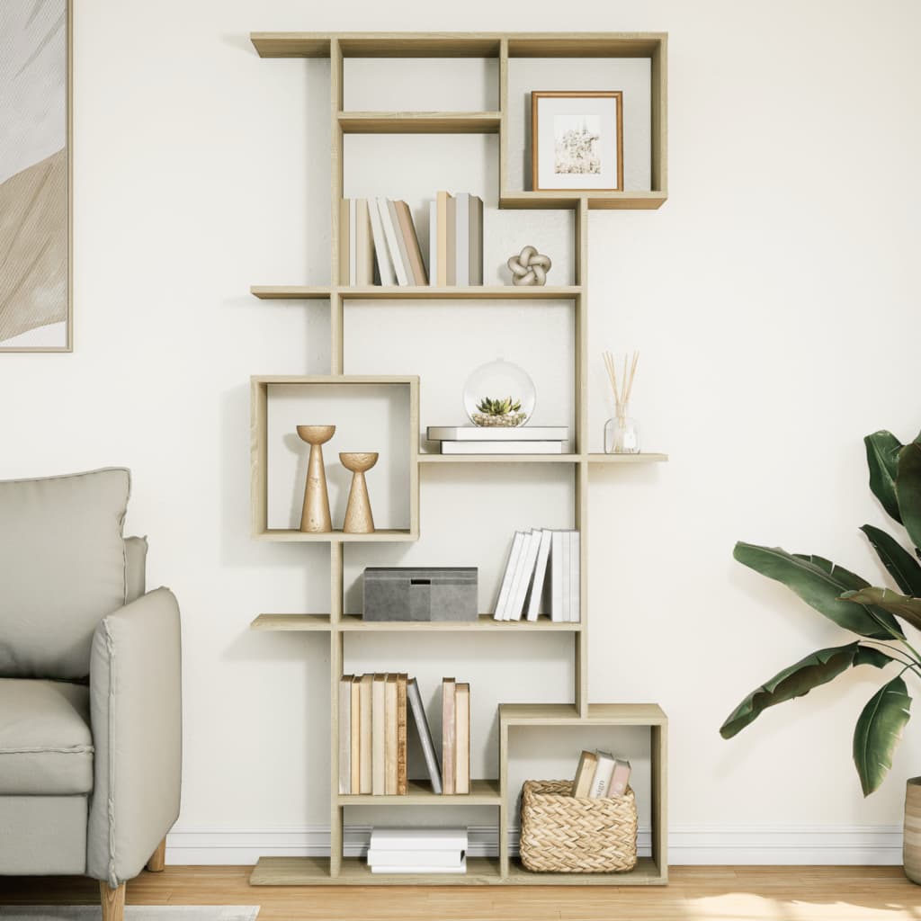 Bücherregal Artisan-Eiche 92X29X Holzwerkstoff