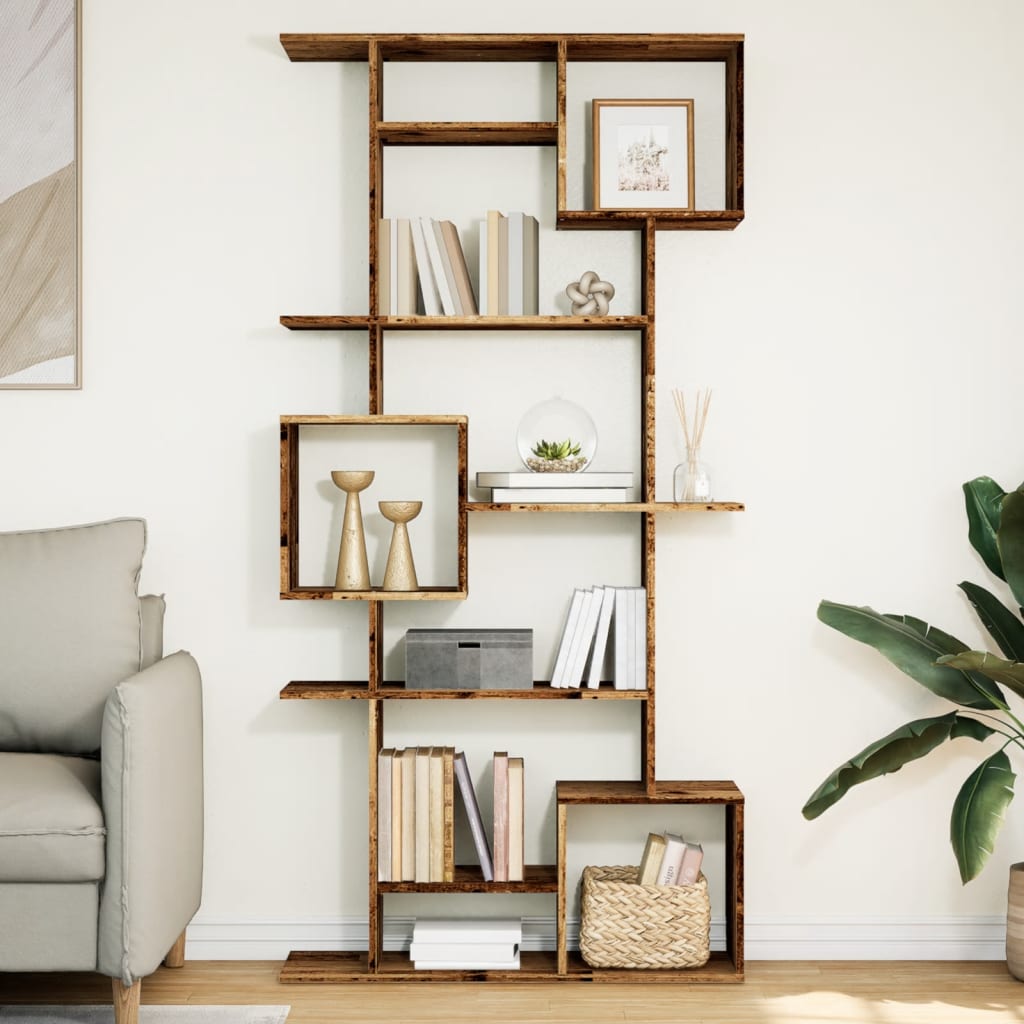 Bücherregal Artisan-Eiche 92X29X Holzwerkstoff