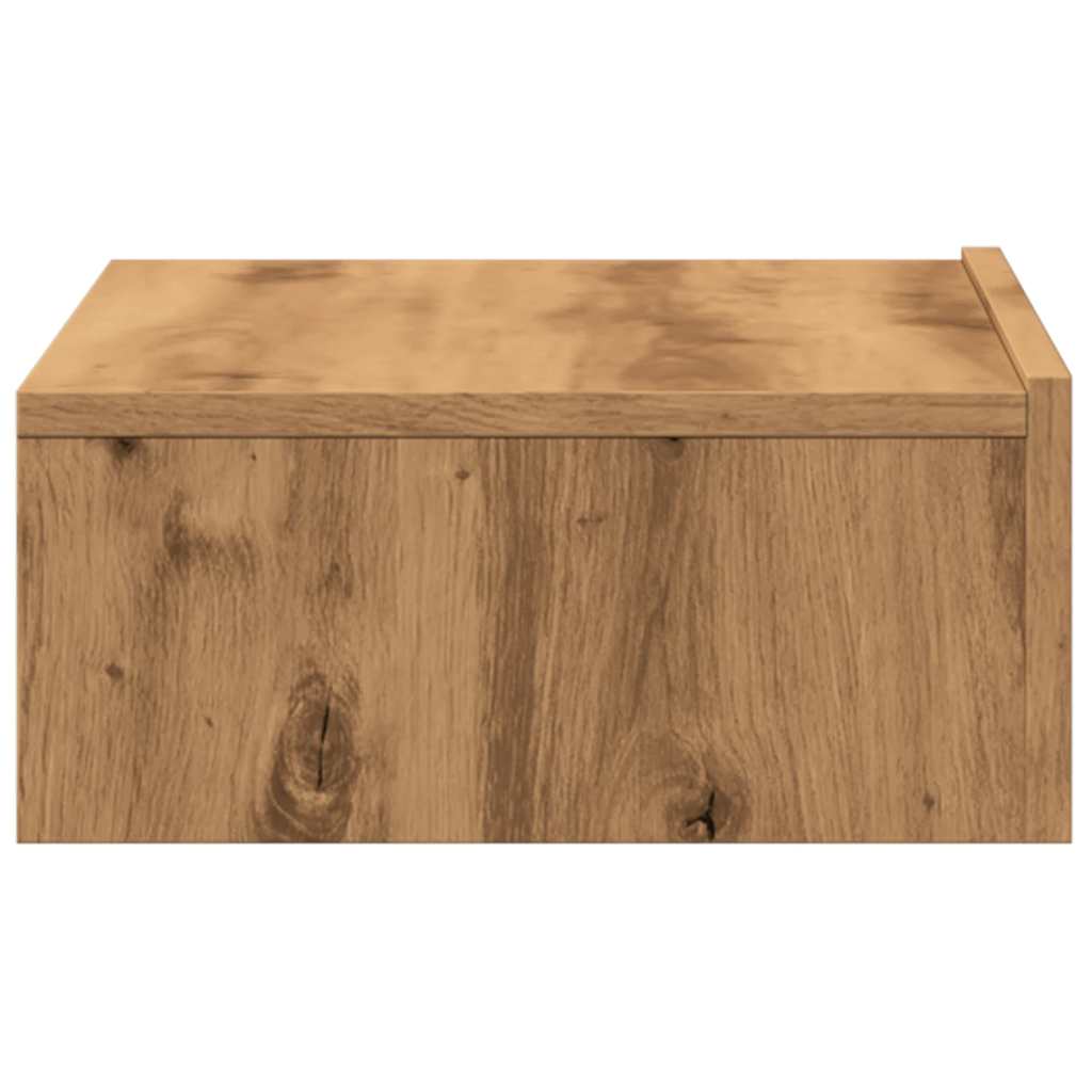 Tv-Schrank Mit Led-Leuchten Artisan-Eiche 60X35X15,5 Cm