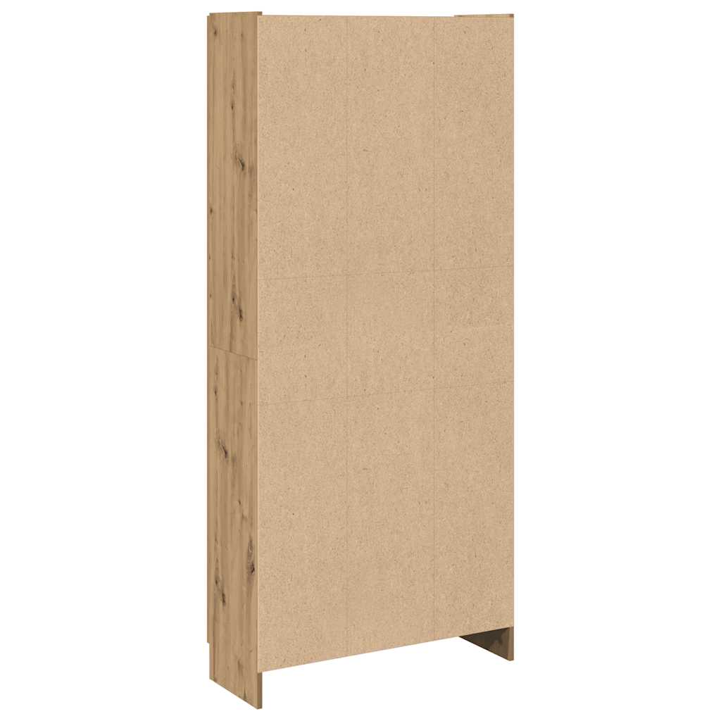 Highboard Artisan-Eiche 82,5X30,5X Holzwerkstoff