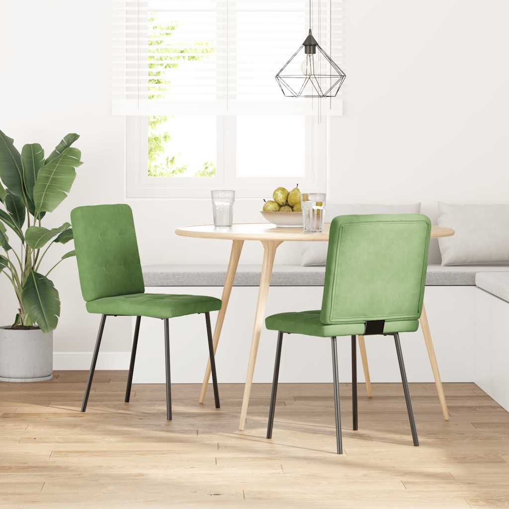 Esszimmerstühle 2 Stk. Samt
