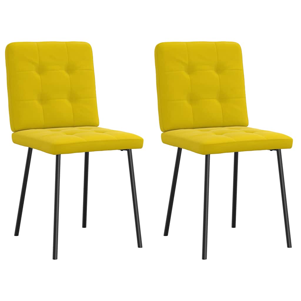 Esszimmerstühle 2 Stk. Samt