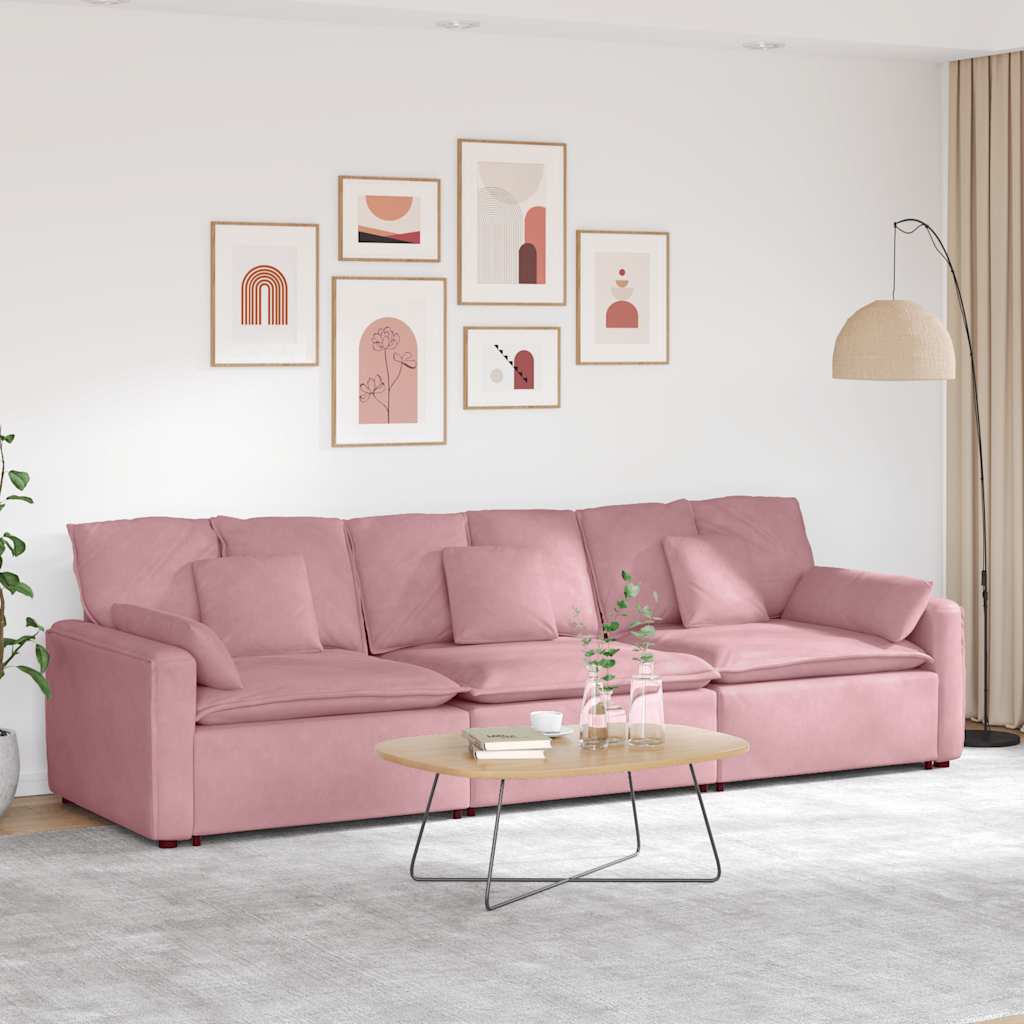 Modulares Sofa Mit Kissen