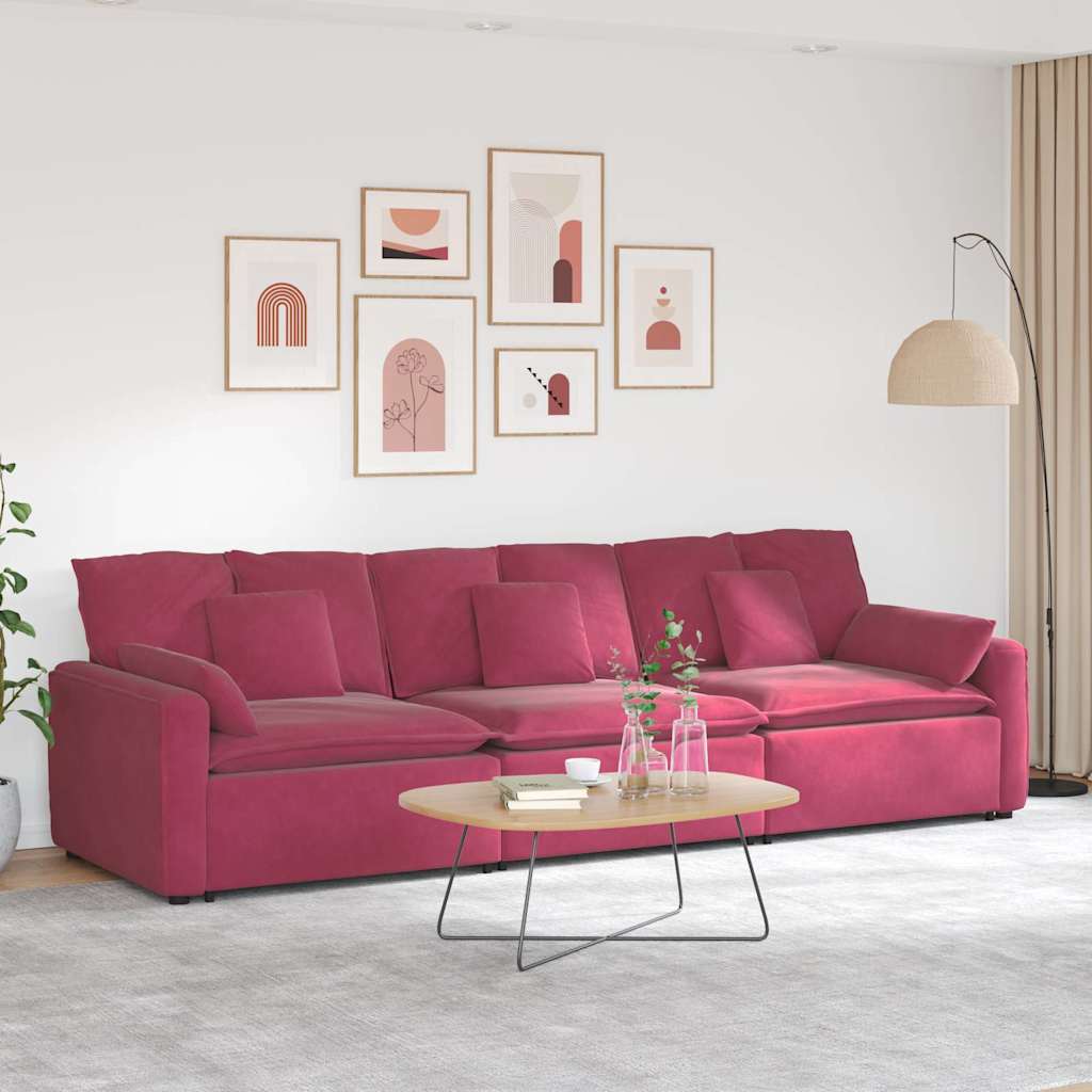 Modulares Sofa Mit Kissen