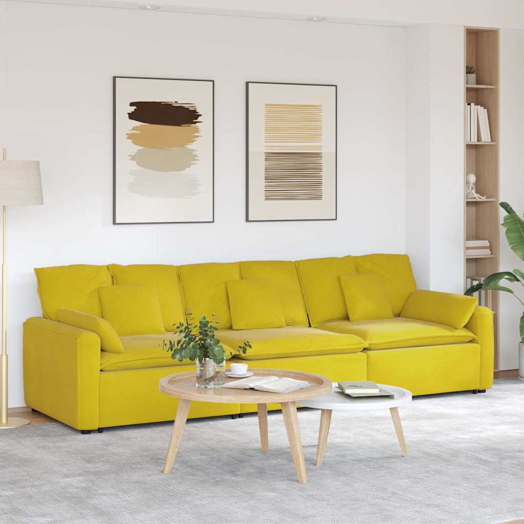 Modulares Sofa Mit Kissen