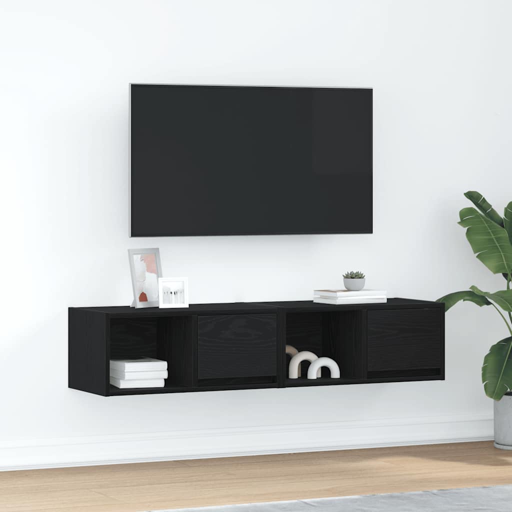 Tv-Schränke 2 Stk. Artisan-Eiche 60X31X25,5 Cm Holzwerkstoff