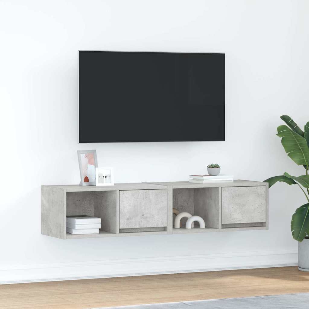 Tv-Schränke 2 Stk. Artisan-Eiche 60X31X25,5 Cm Holzwerkstoff