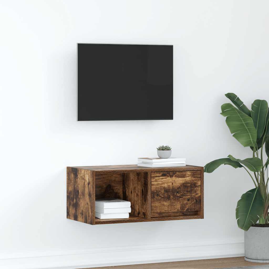 Tv-Schränke 2 Stk. Artisan-Eiche 60X31X25,5 Cm Holzwerkstoff