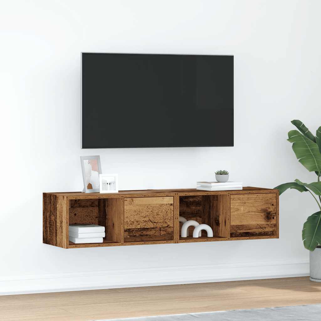 Tv-Schränke 2 Stk. Artisan-Eiche 60X31X25,5 Cm Holzwerkstoff