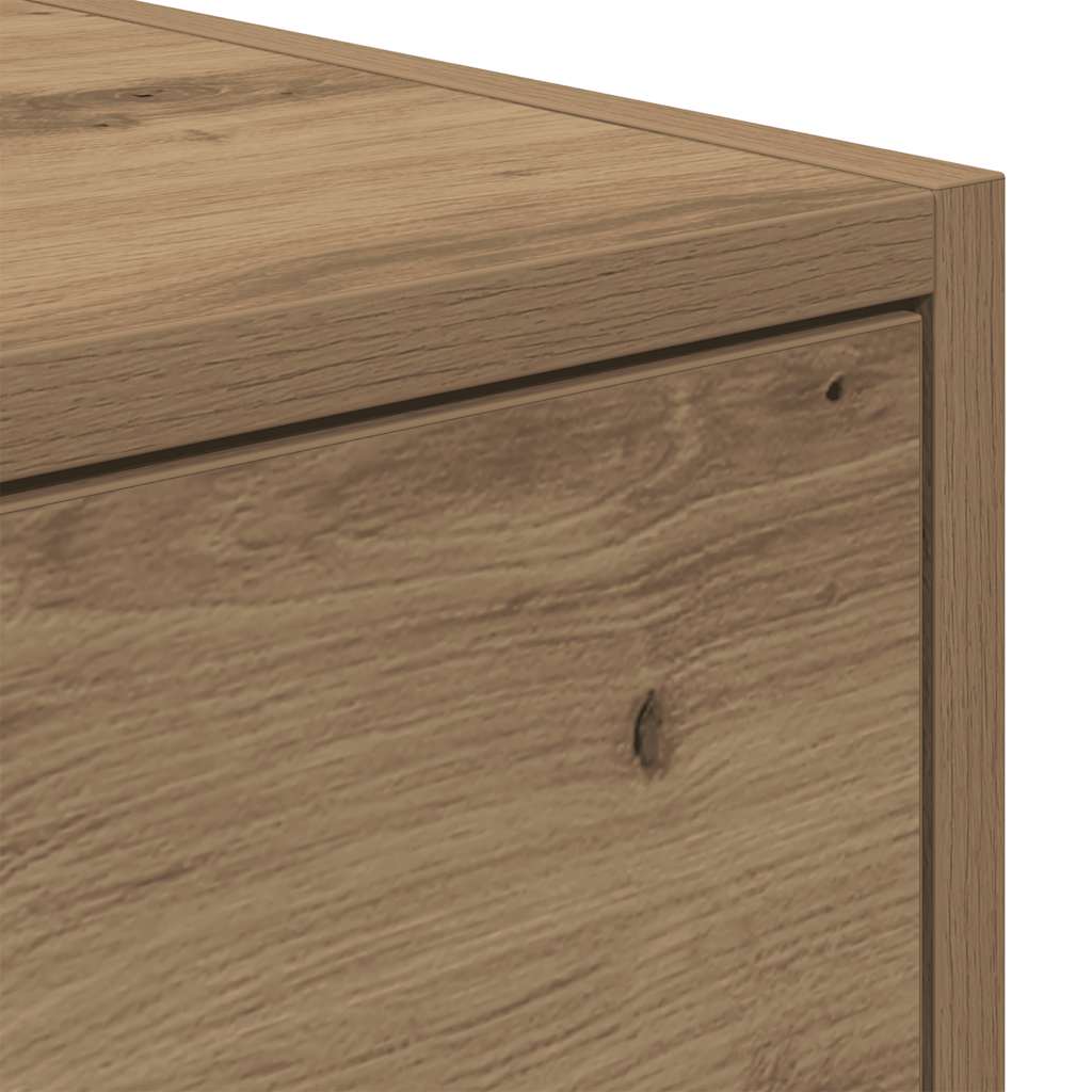 Tv-Schränke 2 Stk. Artisan-Eiche 60X31X25,5 Cm Holzwerkstoff
