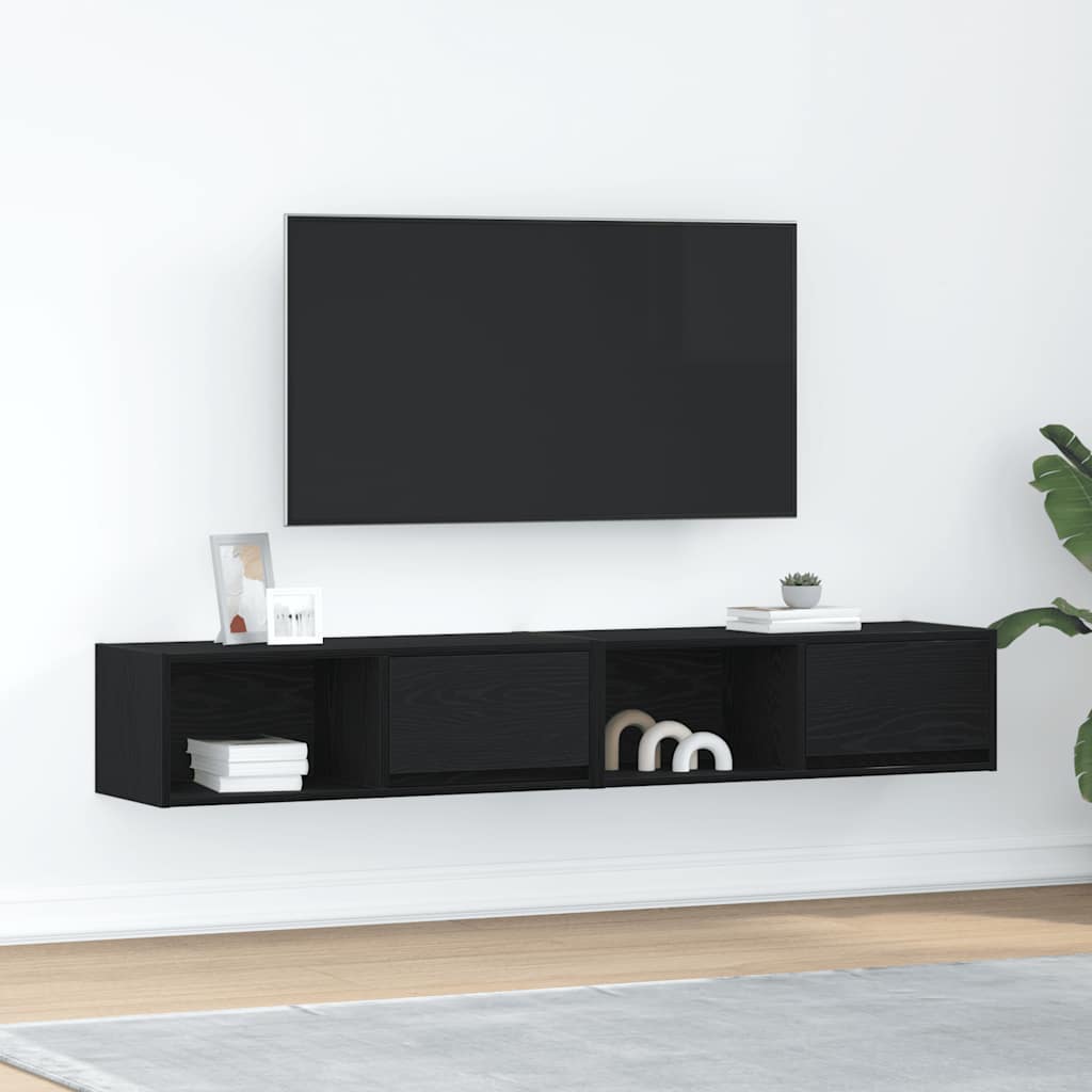 Tv-Schränke 2 Stk. Artisan-Eiche 60X31X25,5 Cm Holzwerkstoff