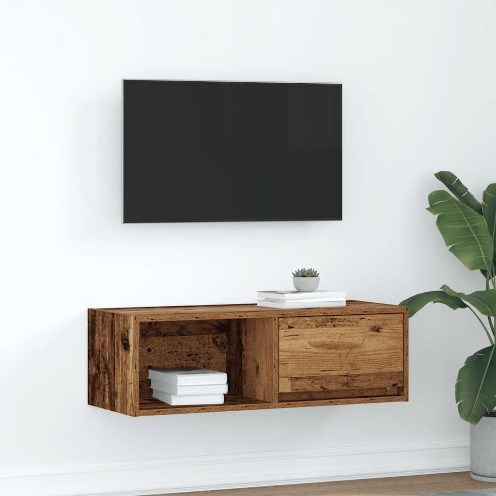 Tv-Schränke 2 Stk. Artisan-Eiche 60X31X25,5 Cm Holzwerkstoff
