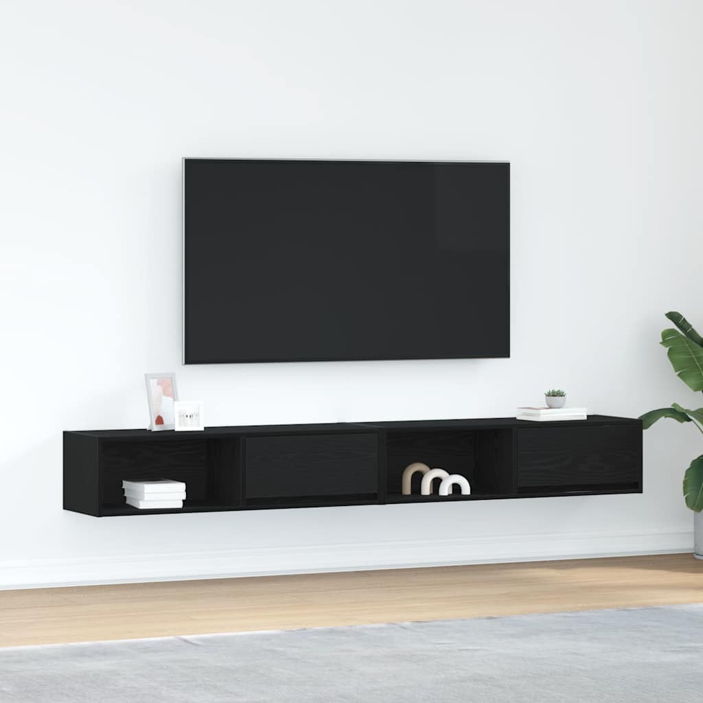 Tv-Schränke 2 Stk. Artisan-Eiche 60X31X25,5 Cm Holzwerkstoff