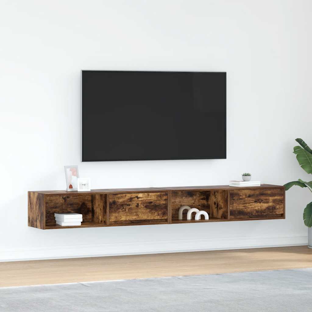 Tv-Schränke 2 Stk. Artisan-Eiche 60X31X25,5 Cm Holzwerkstoff