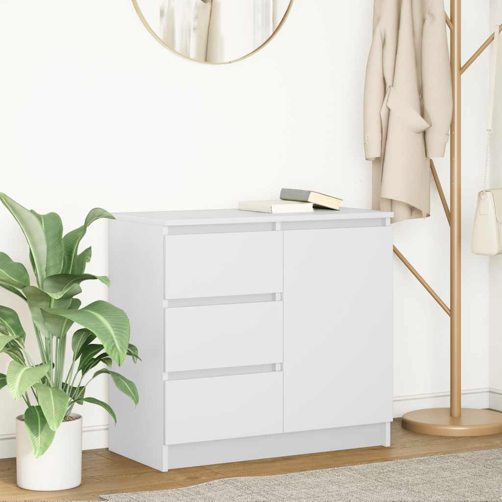 Sideboard Mit Schublade 71X35X65 Cm Holzwerkstoff