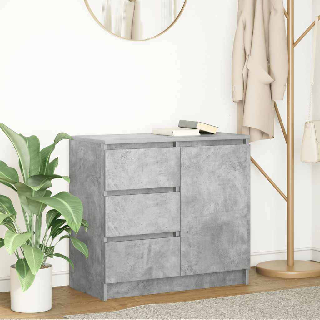 Sideboard Mit Schublade 71X35X65 Cm Holzwerkstoff