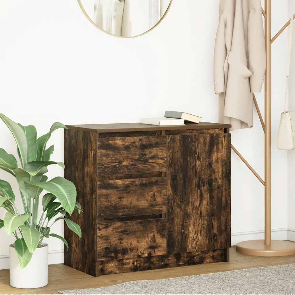 Sideboard Mit Schublade 71X35X65 Cm Holzwerkstoff