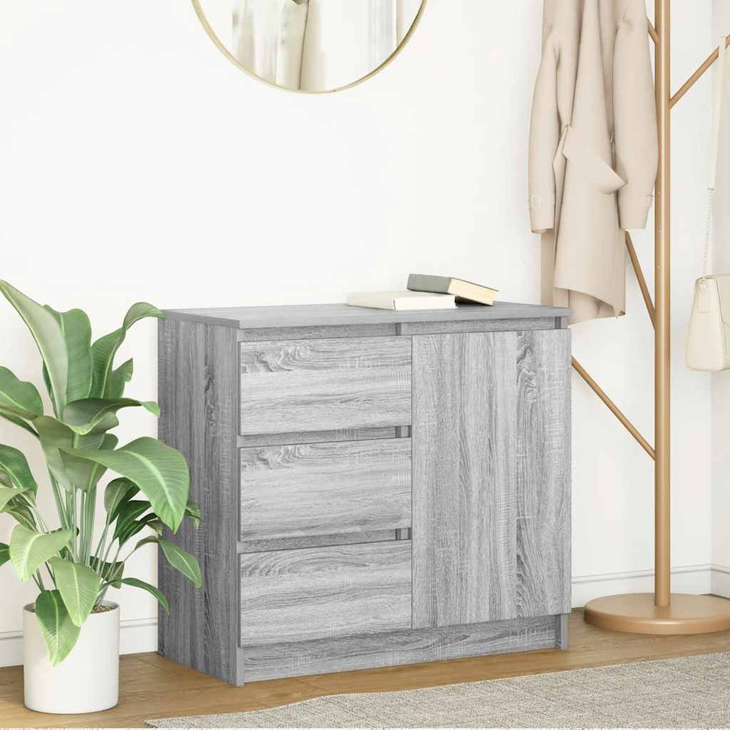 Sideboard Mit Schublade 71X35X65 Cm Holzwerkstoff