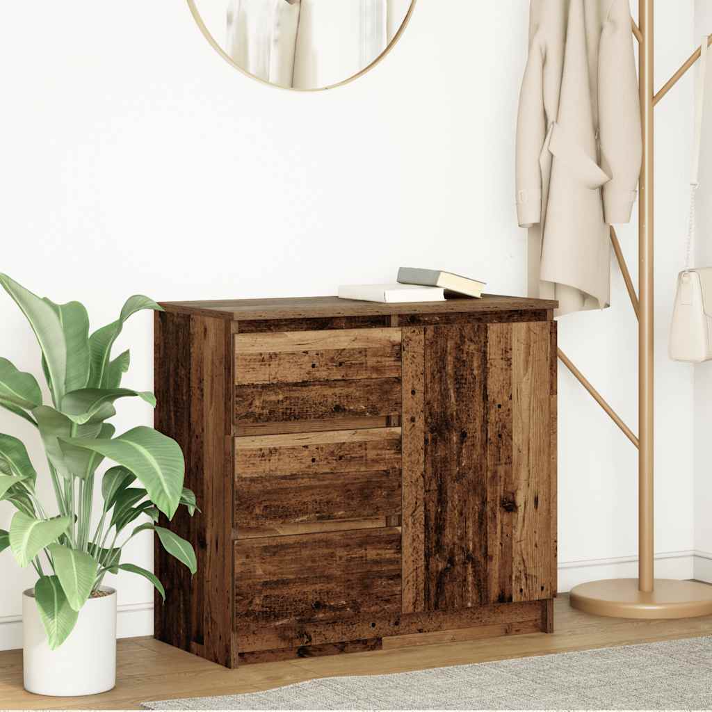 Sideboard Mit Schublade 71X35X65 Cm Holzwerkstoff