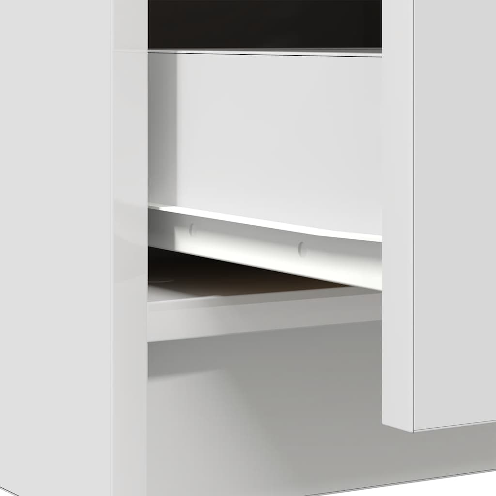 Sideboard Mit Schubladen 71X35X84 Cm Holzwerkstoff
