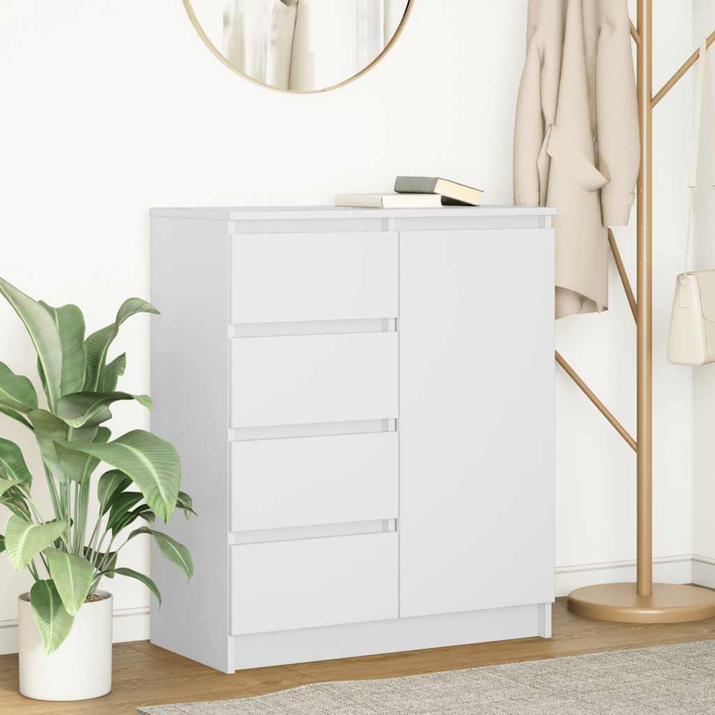 Sideboard Mit Schubladen 71X35X84 Cm Holzwerkstoff