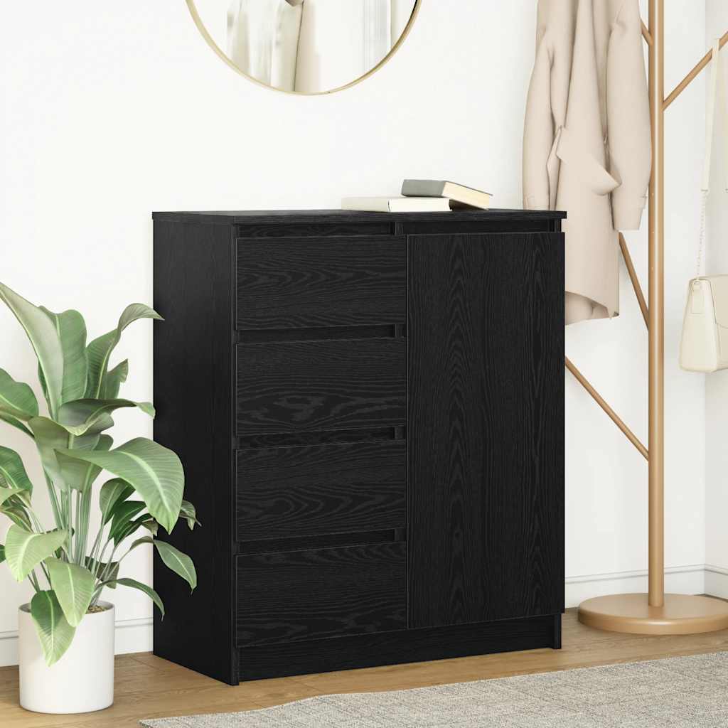 Sideboard Mit Schubladen 71X35X84 Cm Holzwerkstoff