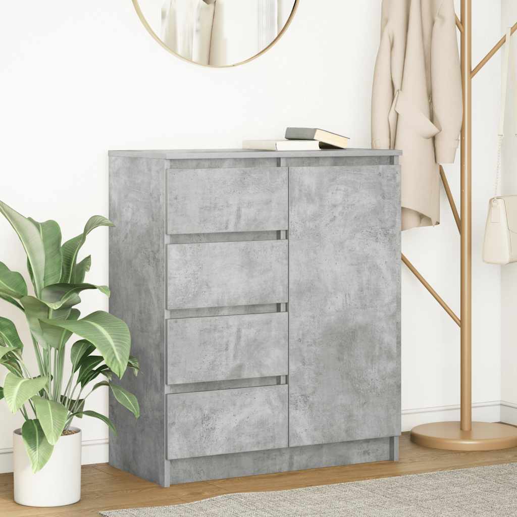 Sideboard Mit Schubladen 71X35X84 Cm Holzwerkstoff