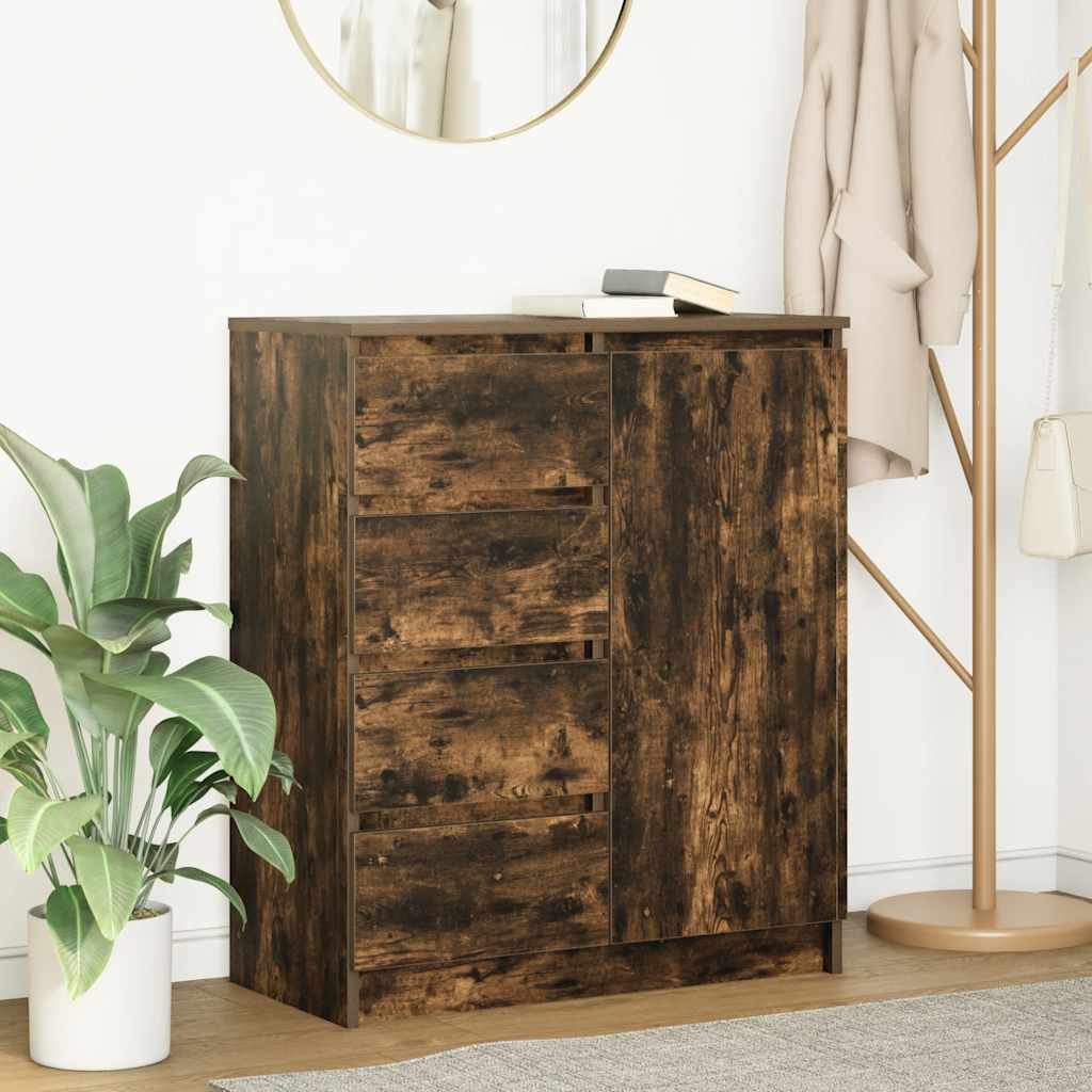 Sideboard Mit Schubladen 71X35X84 Cm Holzwerkstoff