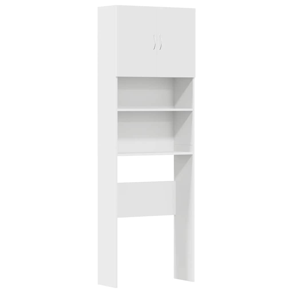 Waschmaschinenschrank 64X24X190 Cm Holzwerkstoff