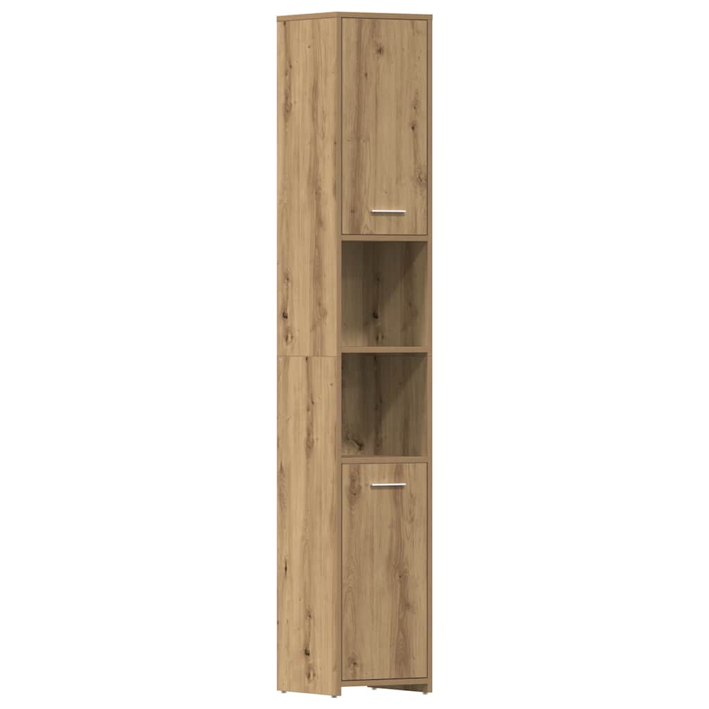 4-Tlg. Badmöbel-Set Artisan-Eiche Holzwerkstoff