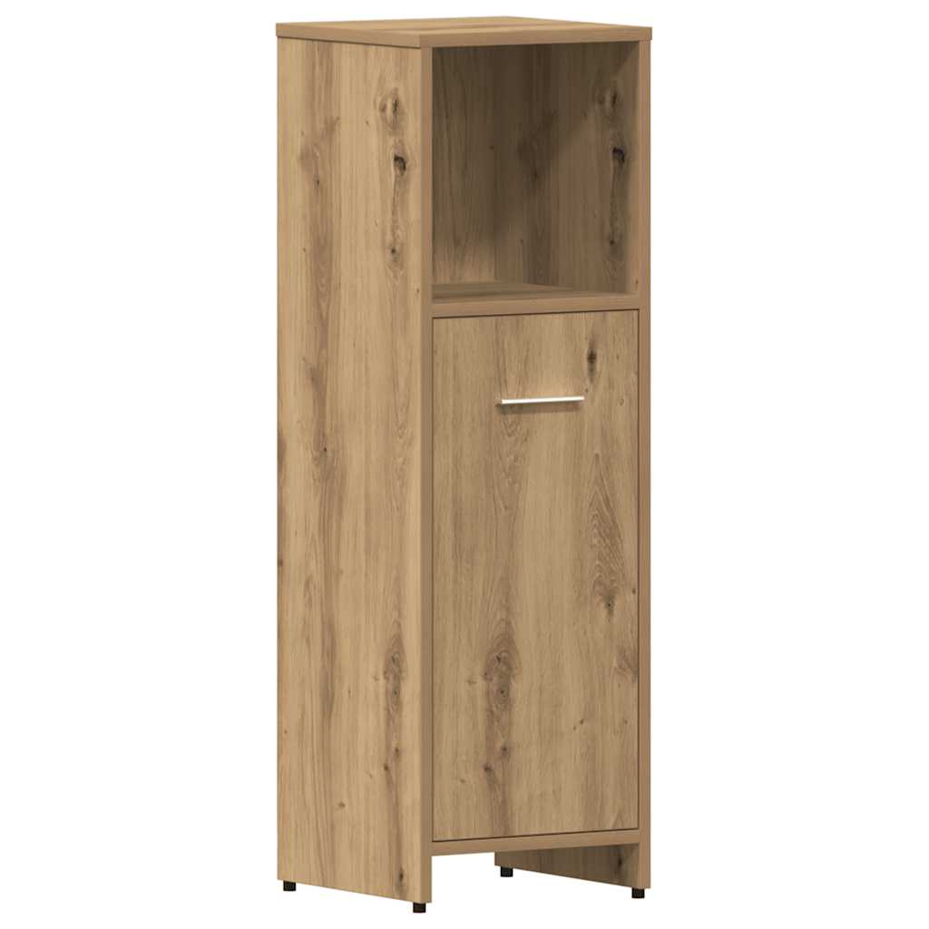 4-Tlg. Badmöbel-Set Artisan-Eiche Holzwerkstoff