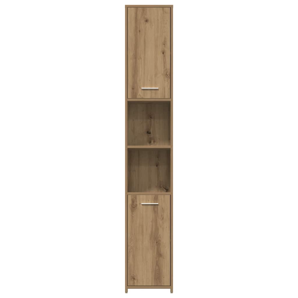 4-Tlg. Badmöbel-Set Artisan-Eiche Holzwerkstoff
