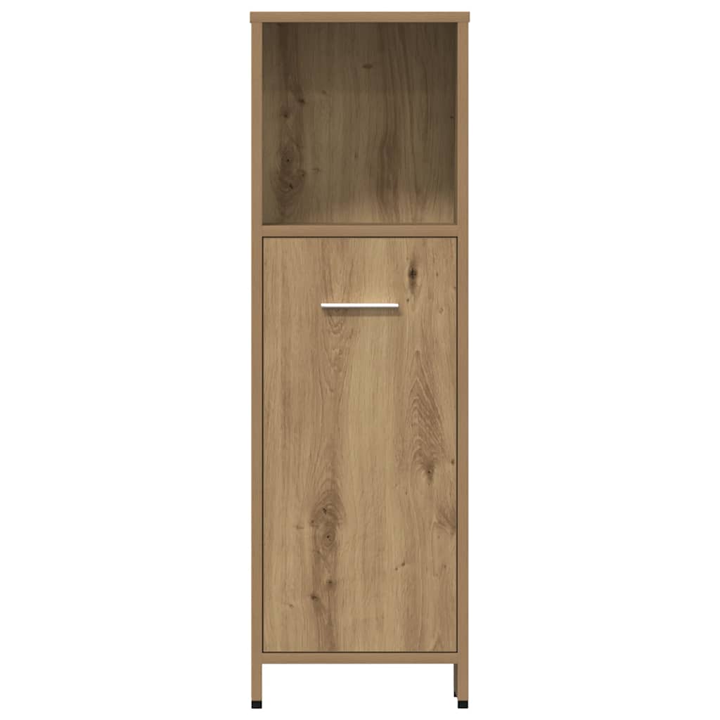 4-Tlg. Badmöbel-Set Artisan-Eiche Holzwerkstoff